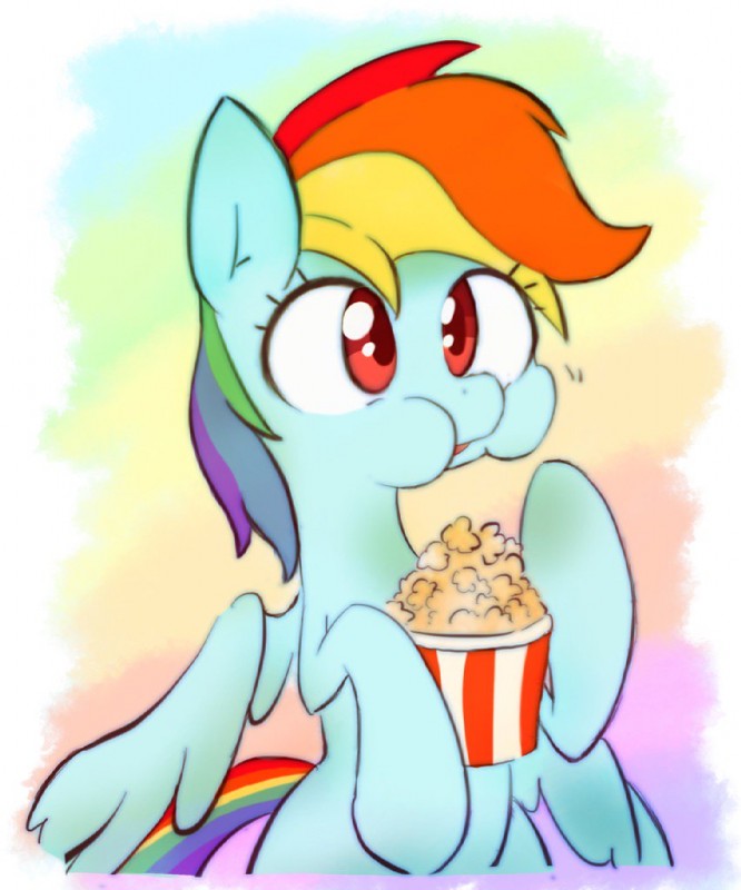 rainbow dash (friendship is magic and etc) created by akainu7