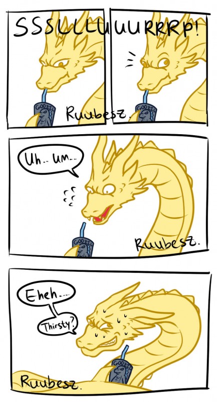 godzilla and king ghidorah (european mythology and etc) created by ruubeszdraws