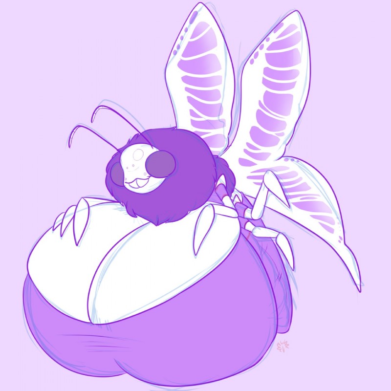 big_breasts breasts busty_feral female feral huge_breasts hyper hyper_breasts insect_wings lepidopteran_wings multi_leg multi_limb neck_tuft non-mammal_breasts purple_background simple_background solo tuft wings xchiseaxmargaritax paradox_interactive stellaris arthropod arthropoid_(stellaris) arthropoid_18 butterfly insect lepidopteran 1:1 hi_res restricted_palette