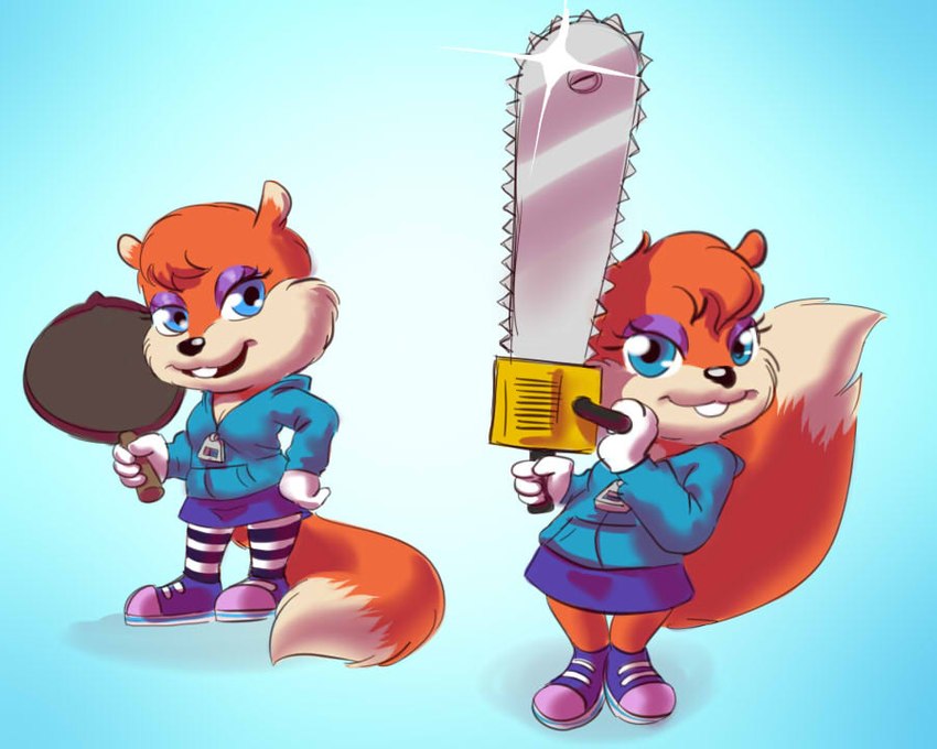 conker (conker's bad fur day and etc) created by mr-shin