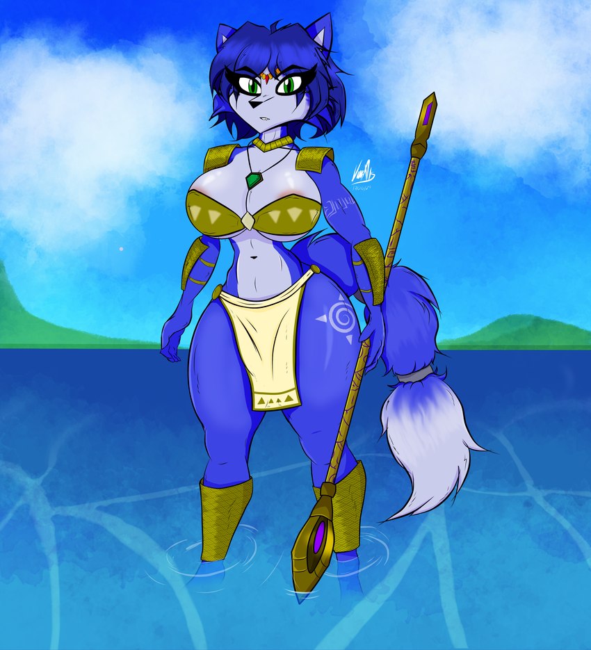 krystal (star fox adventures and etc) created by manuelangasfox