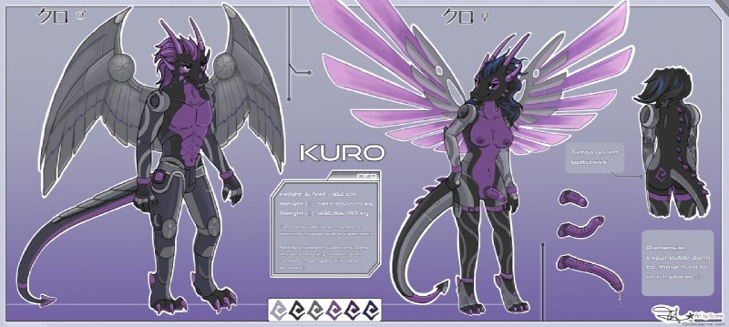 kuro (mythology) created by tacoma