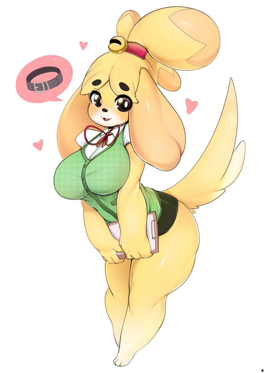 isabelle (animal crossing and etc) created by slugbox