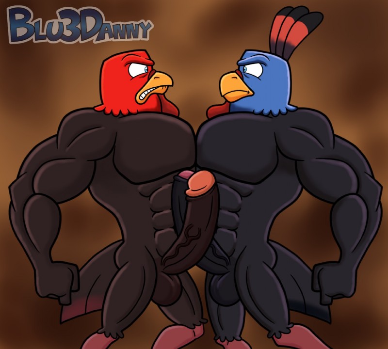 jake and ranger (free birds) created by blu3danny