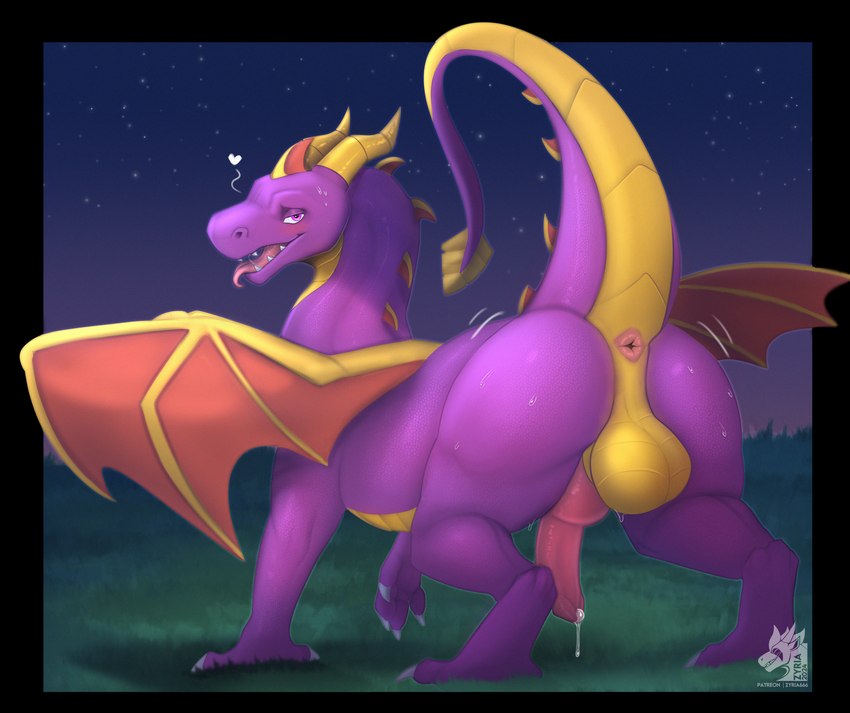 spyro (the legend of spyro and etc) created by zyria