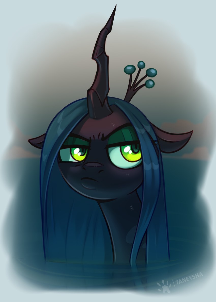 queen chrysalis (friendship is magic and etc) created by taneysha