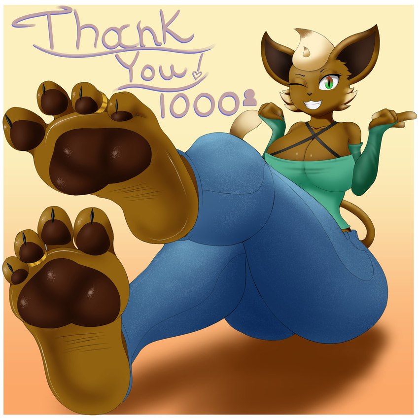 4_toes anthro barefoot big_breasts bottomwear breasts claws clothing cookie denim denim_bottomwear denim_clothing digit_ring feet female food foot_focus gingerbread gingerbread_cookie gingerbread_man green_eyes humanoid_feet jeans jewelry nails pants pawpads paws plantigrade ring soles solo tight_bottomwear tight_clothing tight_jeans tight_pants toe_ring toes prismosis charlotte_(prismosis) domestic_cat felid feline felis food_creature mammal 1:1 hi_res