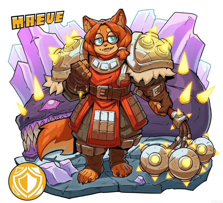 maeve (dog knight rpg) created by ceehaz