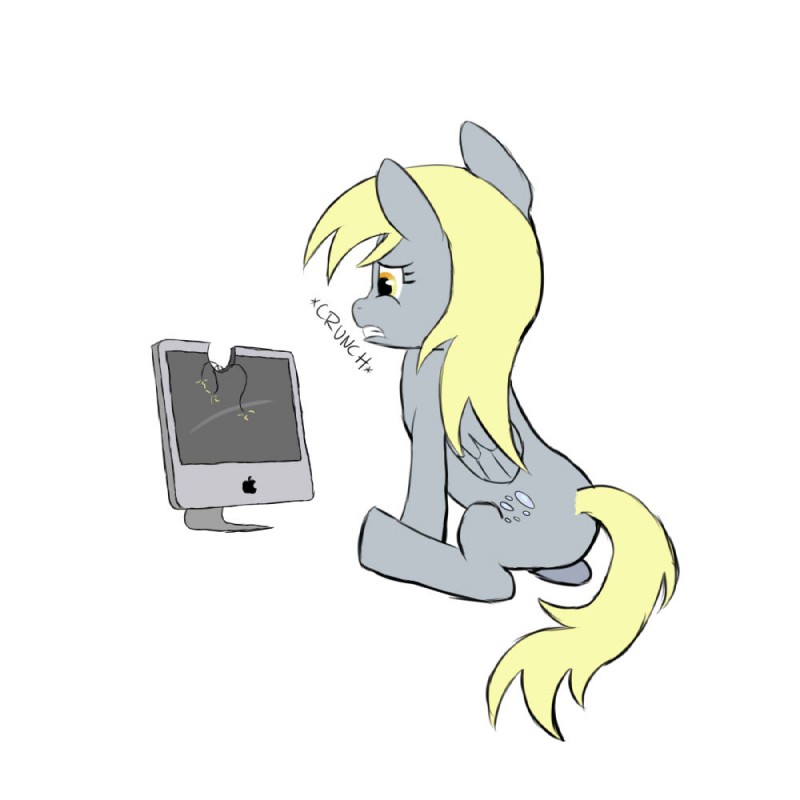 derpy hooves (friendship is magic and etc) created by thunderthorn
