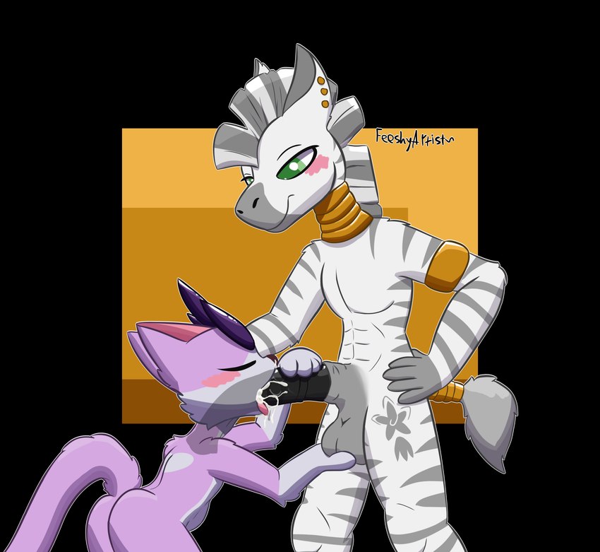 mizu and nyota mwuaji (my little pony and etc) created by feeshyartist