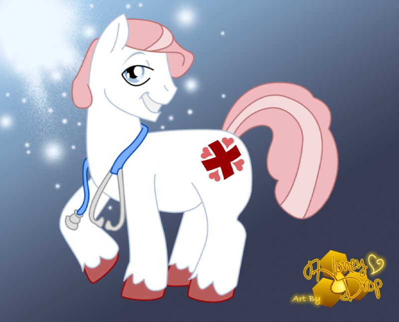 nurse redheart (friendship is magic and etc) created by honey drop