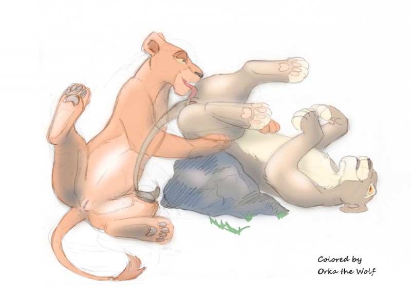 nala and sarabi (the lion king and etc) created by orkathewolf and reallynxgirl