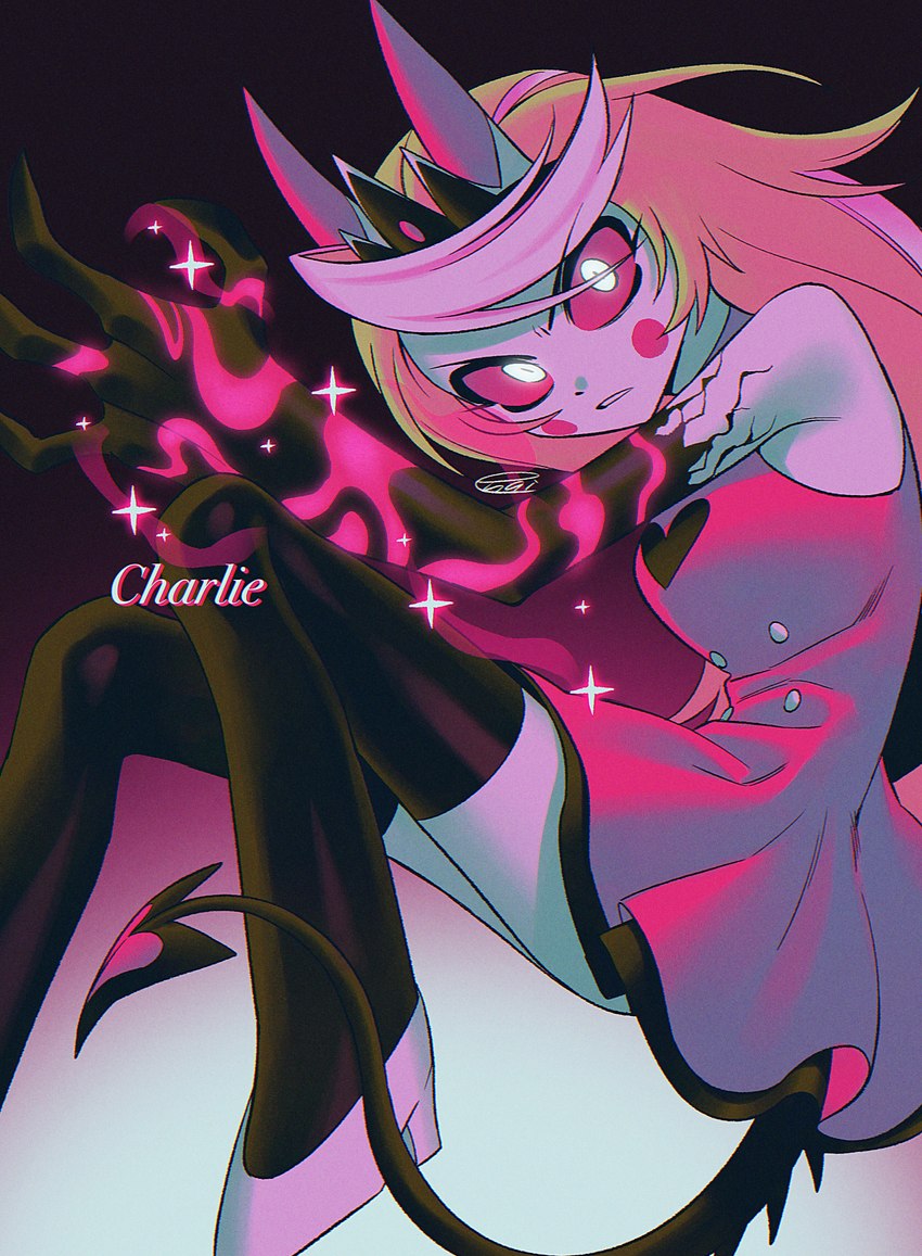 charlie morningstar (hazbin hotel) created by enaic31