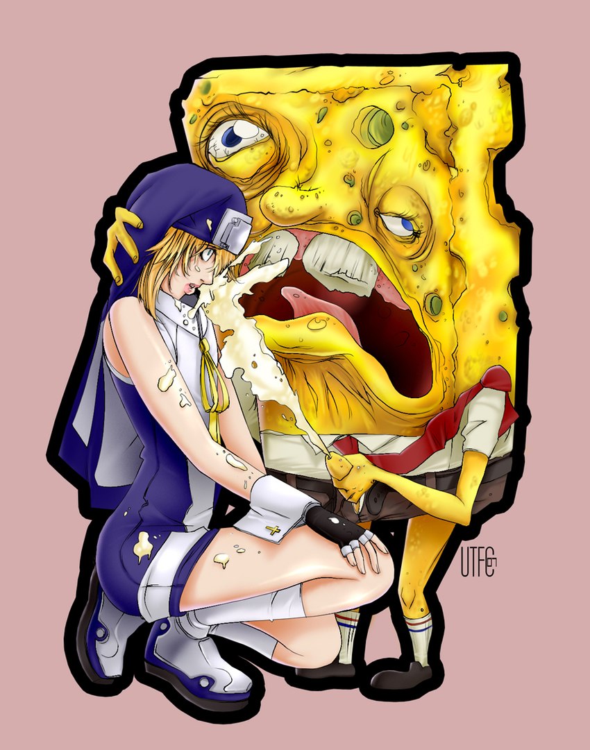 bridget and spongebob squarepants (spongebob squarepants and etc) created by utfc