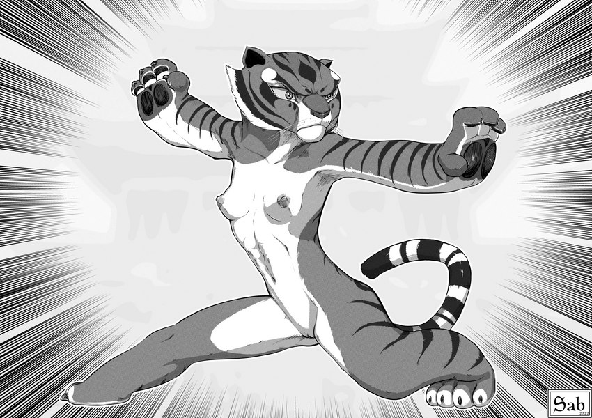 master tigress (kung fu panda and etc) created by sabrotiger