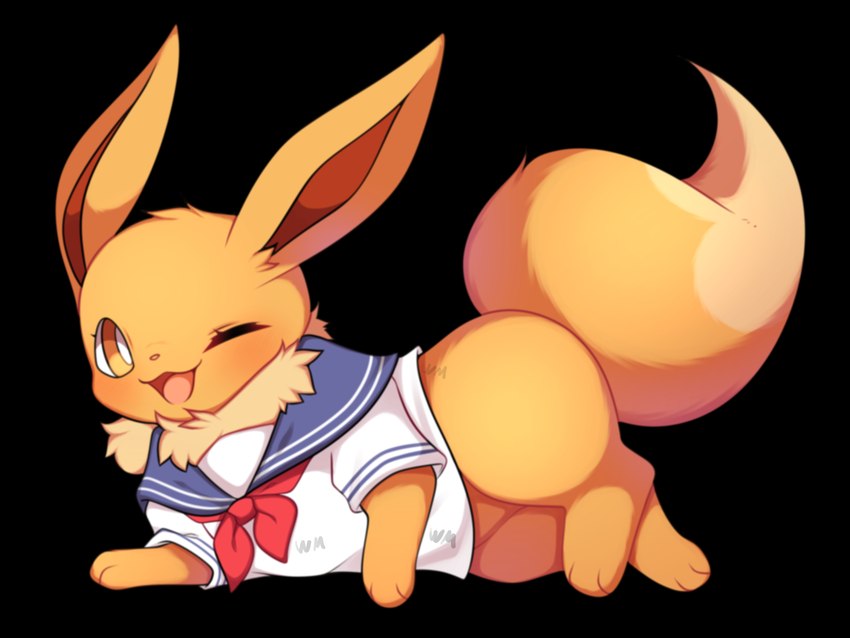 nuzzle the eevee (nintendo and etc) created by seviyummy