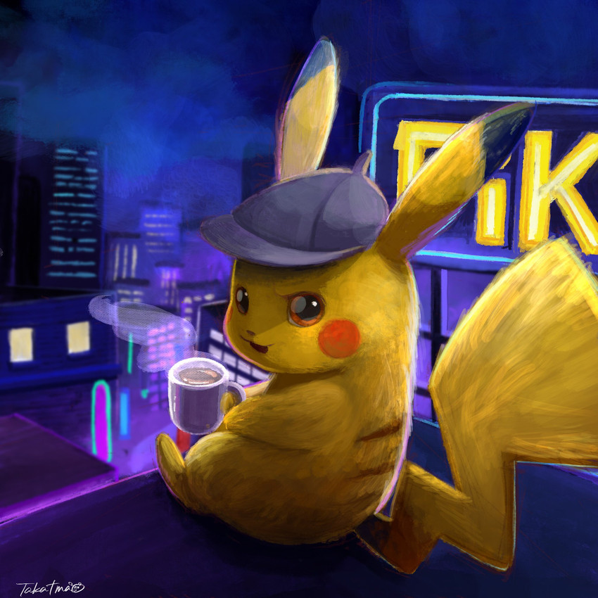 detective pikachu (nintendo and etc) created by takatmadisney