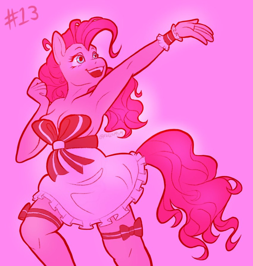 anthro blue_eyes bow_ribbon breasts cleavage clothed clothing dress female fist fully_clothed open_mouth smile solo junkedart dressuptober friendship_is_magic hasbro my_little_pony pinkie_pie_(mlp) equid equine horse mammal pony 2021 digital_drawing_(artwork) digital_media_(artwork) hi_res monochrome portrait three-quarter_portrait