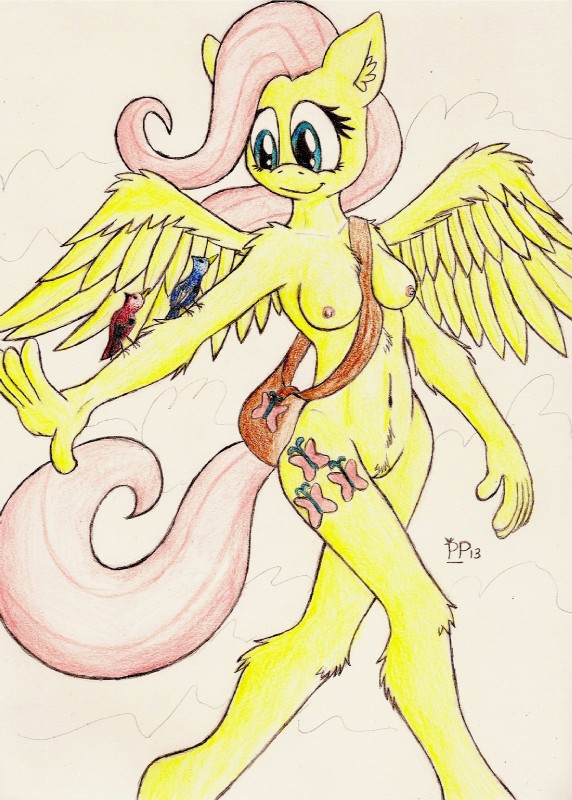 fluttershy (friendship is magic and etc) created by punkpega