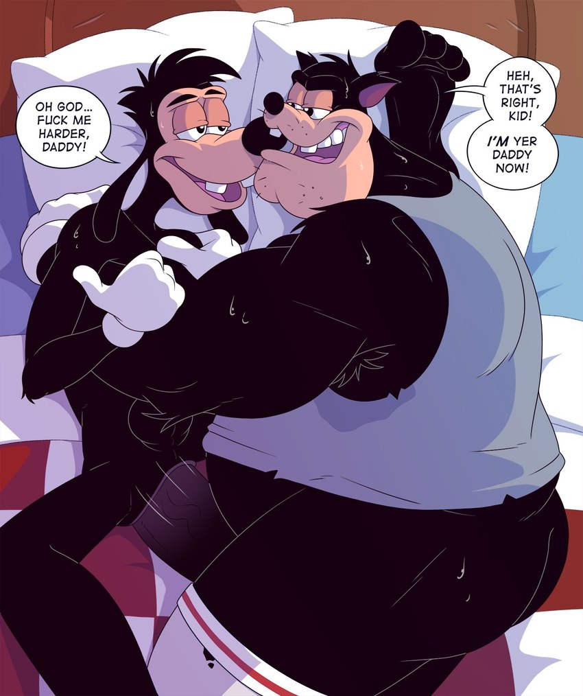 max goof and peter pete sr. (goof troop and etc) created by anti dev