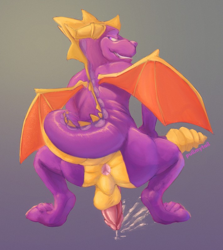 spyro (european mythology and etc) created by pullmytail