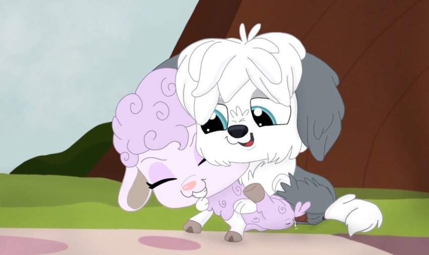petula woolwright and sherwin (littlest pet shop: a world of our own and etc) created by jadeart9