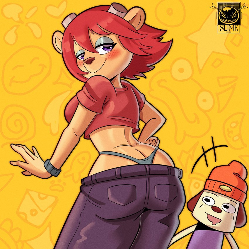 lammy lamb and parappa (sony interactive entertainment and etc) created by rodolfoslime