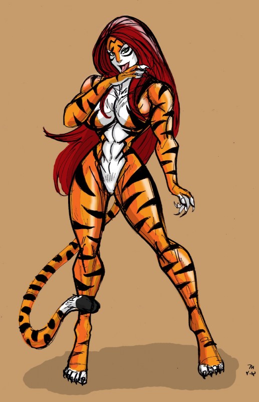 tigra (marvel) created by johnnyharadrim