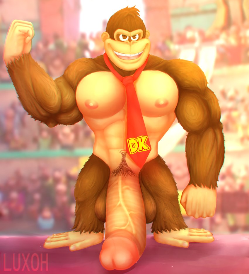 donkey kong (illumination entertainment and etc) created by luxoh