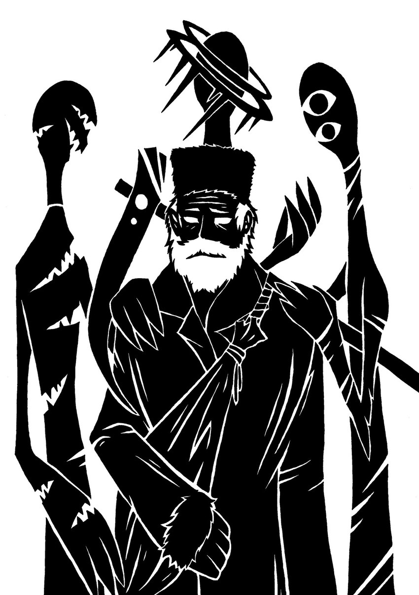 great death, small death, all-death, death, three brothers of death, and etc (scp foundation) created by sunnyclockwork