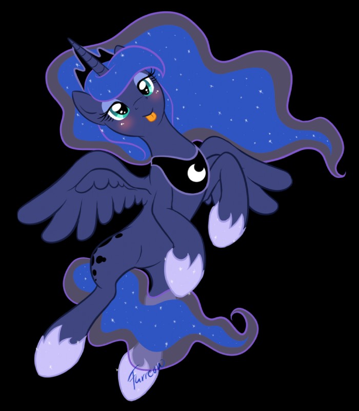 princess luna (friendship is magic and etc) created by furreon