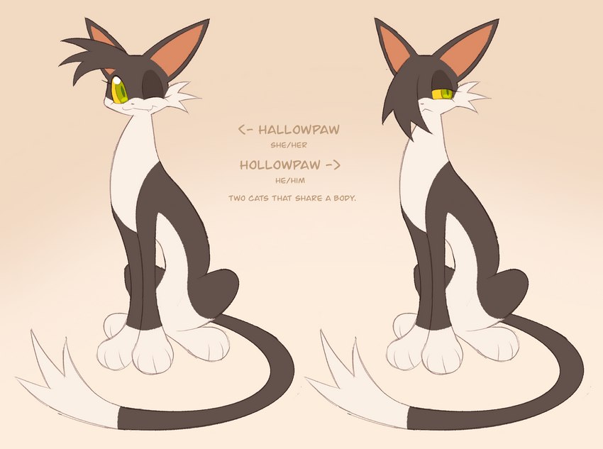 fan character, hallowpaw, and hollowpaw (warriors (book series)) created by labbit (artist)