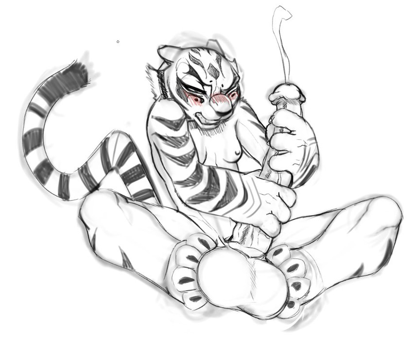 master tigress (kung fu panda and etc) created by sabrotiger