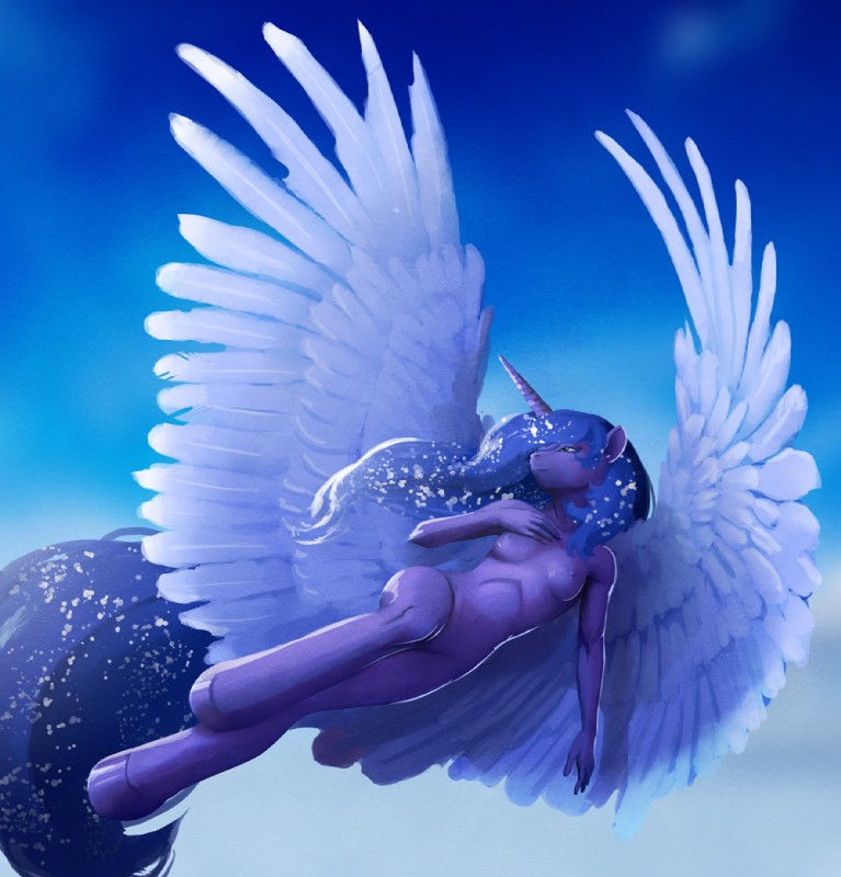 princess luna (friendship is magic and etc) created by hattonslayden