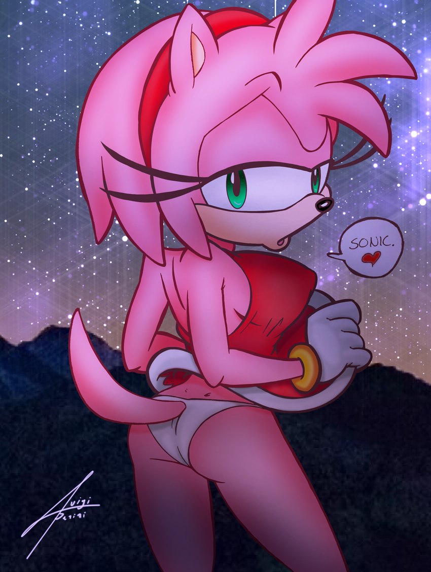 amy rose (sonic the hedgehog (series) and etc) created by bhawk and third-party edit