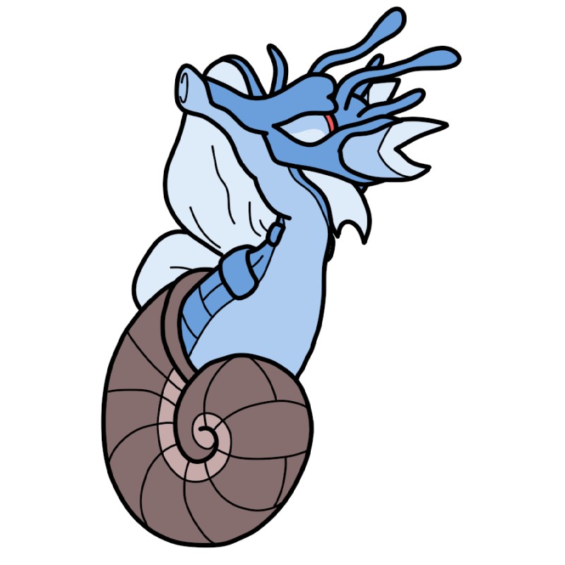 alternate_species ambiguous_gender antennae_(anatomy) blue_antennae blue_body blue_countershading blue_exoskeleton blue_eyes brown_shell countershade_face countershade_torso countershading empty_eyes exoskeleton feral fin floating front_view gastropod_shell looking_aside looking_away mollusk_shell shell simple_background siphon_(anatomy) solo toony white_background ricky_hoffman bugdex fakemon nintendo pokemon gastropod generation_2_pokemon kingdra mollusk pokemon_(species) 1:1 2017 digital_drawing_(artwork) digital_media_(artwork) full-length_portrait portrait