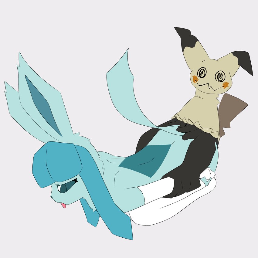 anthro duo female forced penetration rape sex simple_coloring simple_eyes simple_face tentacle_penetration tentacle_rape tentacle_sex tentacles furroneta nintendo pokemon eeveelution generation_4_pokemon generation_7_pokemon glaceon mimikyu pokemon_(species) 1:1 absurd_res hi_res