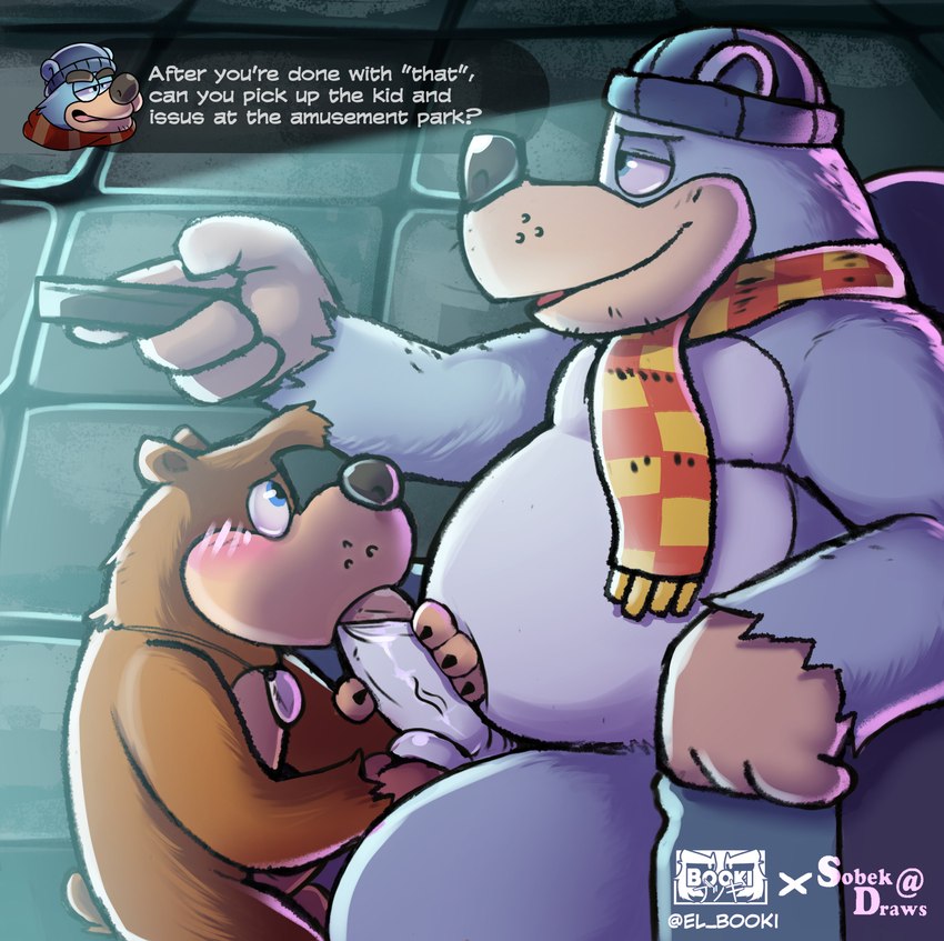banjo and boggy (banjo-kazooie and etc) created by bowserboy101 and el booki