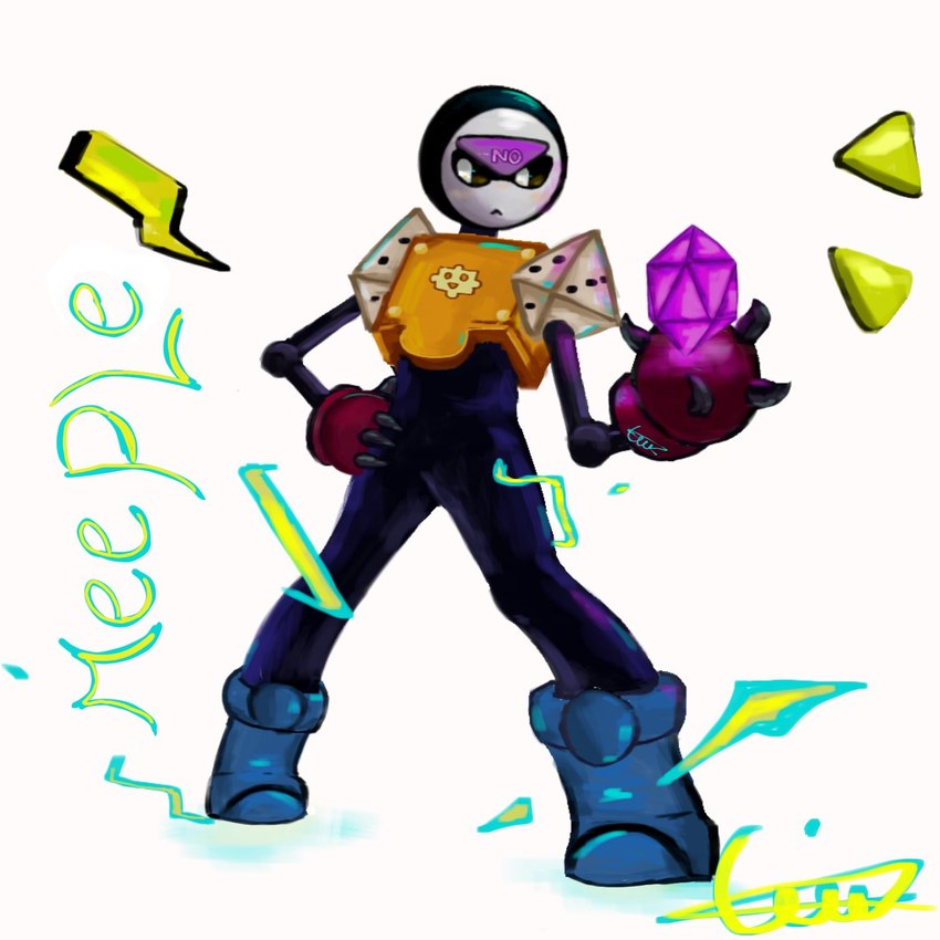 long_legs machine male pose simple_background text white_background unknown_artist brawl_stars supercell_(company) meeple_(brawl_stars) robot 1:1 character_name hi_res