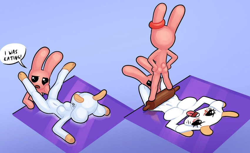 bunny maloney, candy bunny, and charlotte (bunny maloney) created by noctulov