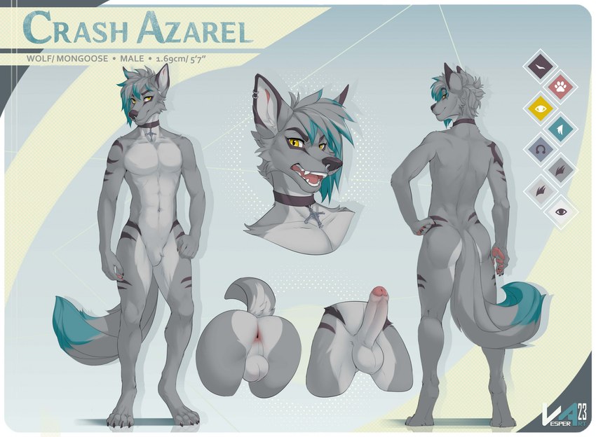 crash azarel created by vesper art