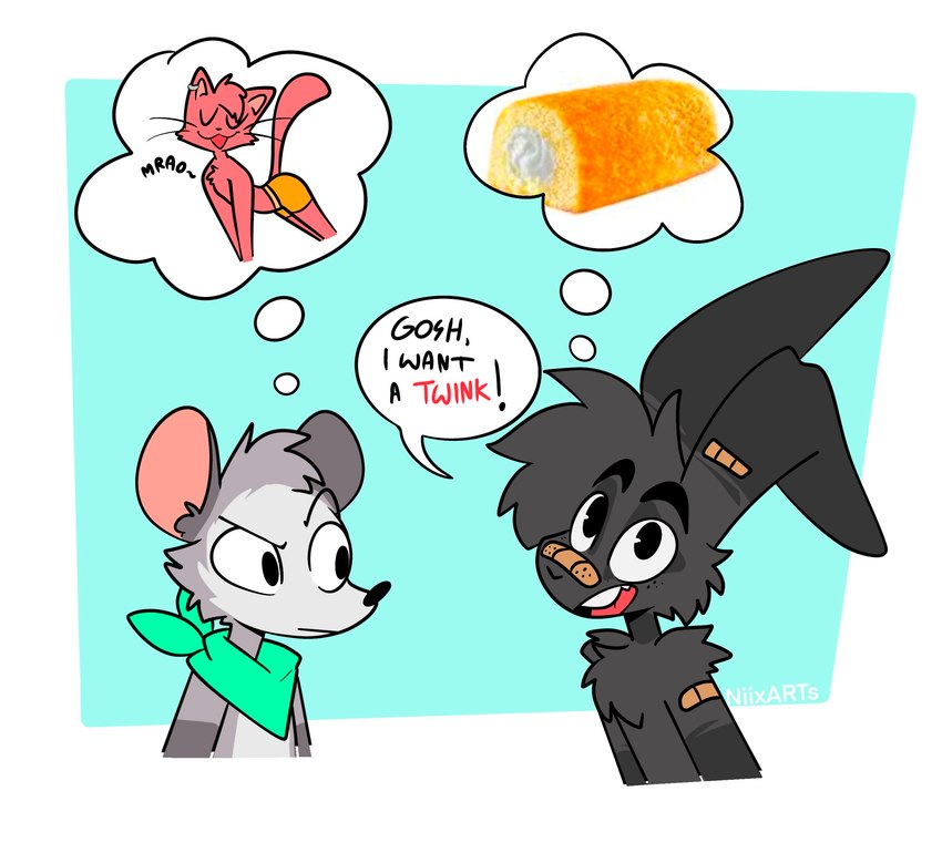 nick and roy (twinkie) created by xing1