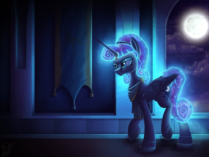 princess luna (friendship is magic and etc) created by pirill and pirill-poveniy