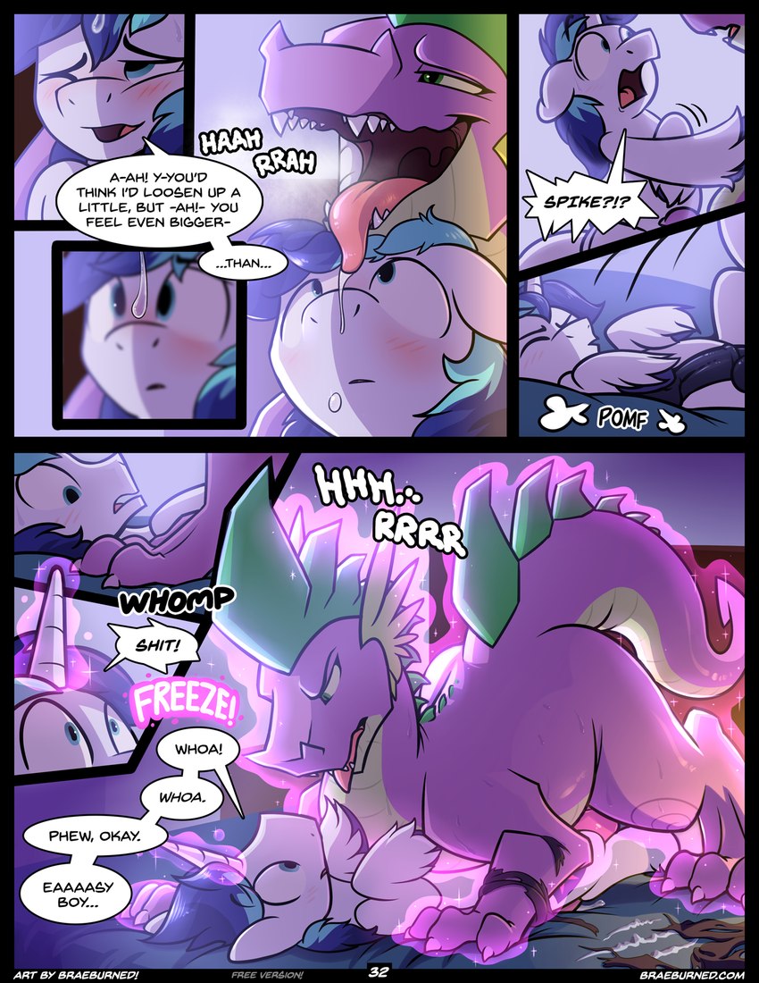 shining armor and spike (friendship is magic and etc) created by braeburned