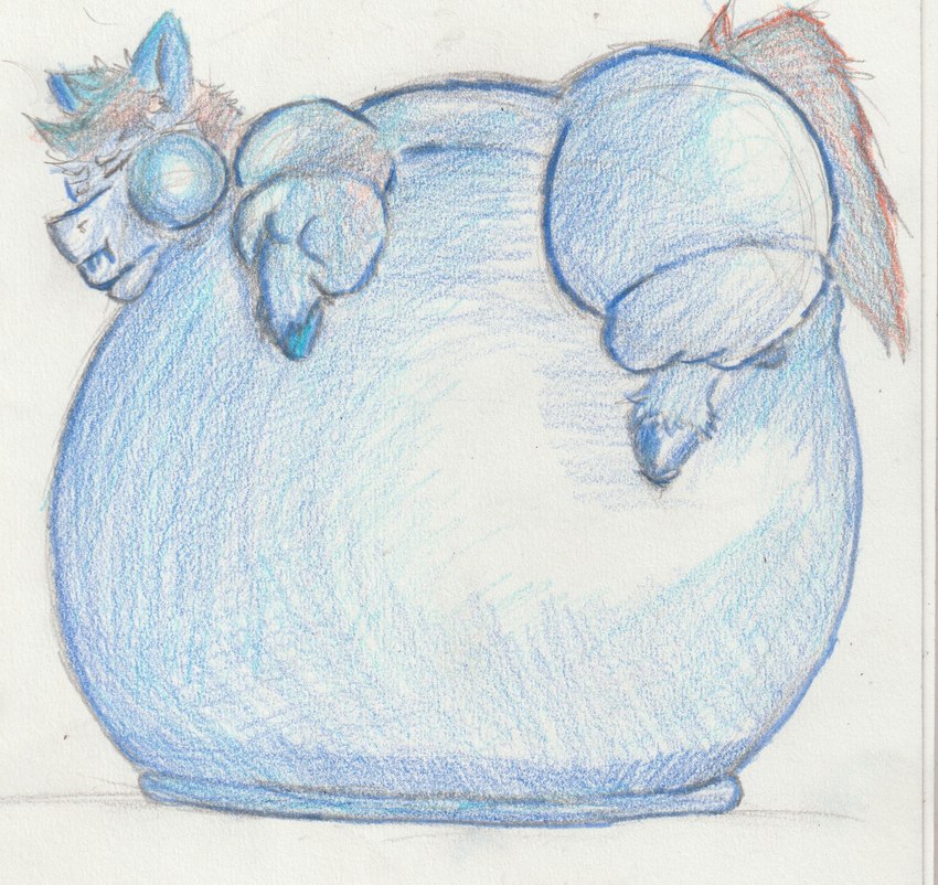 belly big_belly bloated blueberry_inflation bodily_fluids drooling eyes_closed feral fur hooves huge_belly hyper hyper_belly inflation lying male morbidly_obese morbidly_obese_feral morbidly_obese_male obese obese_feral obese_male on_front overweight overweight_feral overweight_male resting_on_belly saliva side_view solo themagicsketch fan_character equid equine horse mammal pony crayon_(artwork) graphite_(artwork) hi_res traditional_media_(artwork)