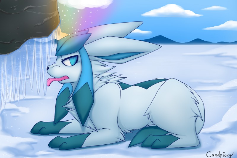 uploadingglaceon (nintendo and etc) created by candyfoxy