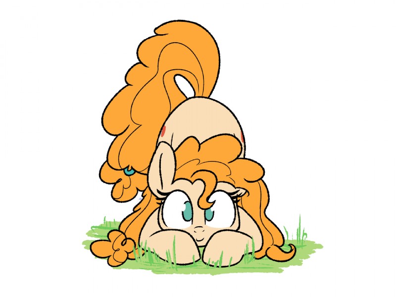 cutie_mark female feral hair looking_at_viewer simple_background solo white_background heir-of-rick friendship_is_magic hasbro my_little_pony pear_butter_(mlp) earth_pony equid equine horse mammal pony 2019 4:3