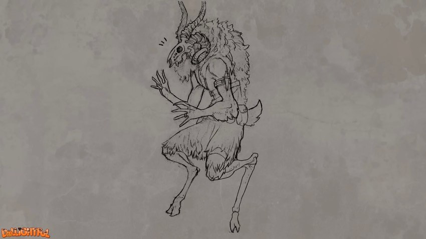 goatman (dollightful (copyright)) created by katherine murray