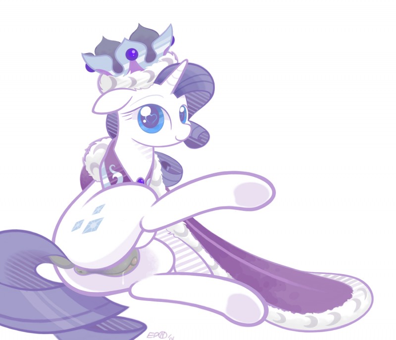 princess platinum and rarity (friendship is magic and etc) created by b-epon