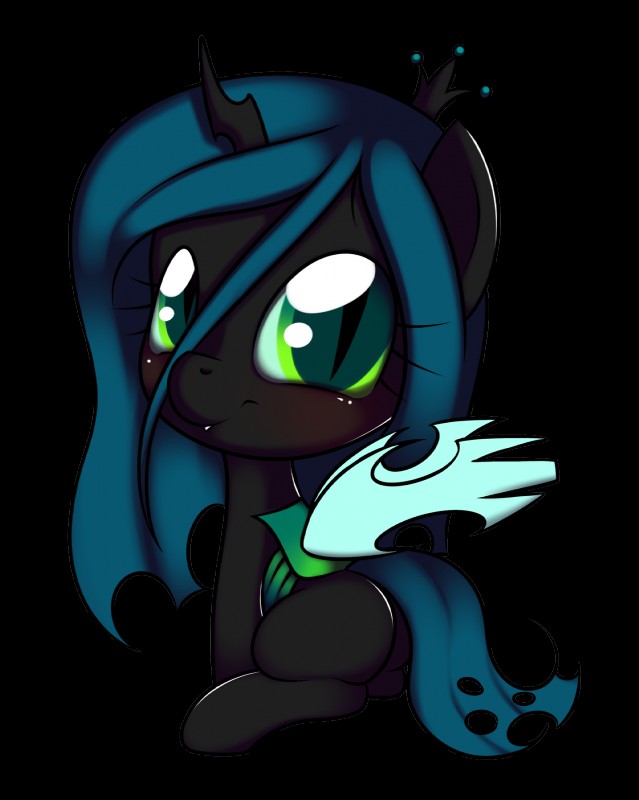 queen chrysalis (friendship is magic and etc) created by kloudmutt